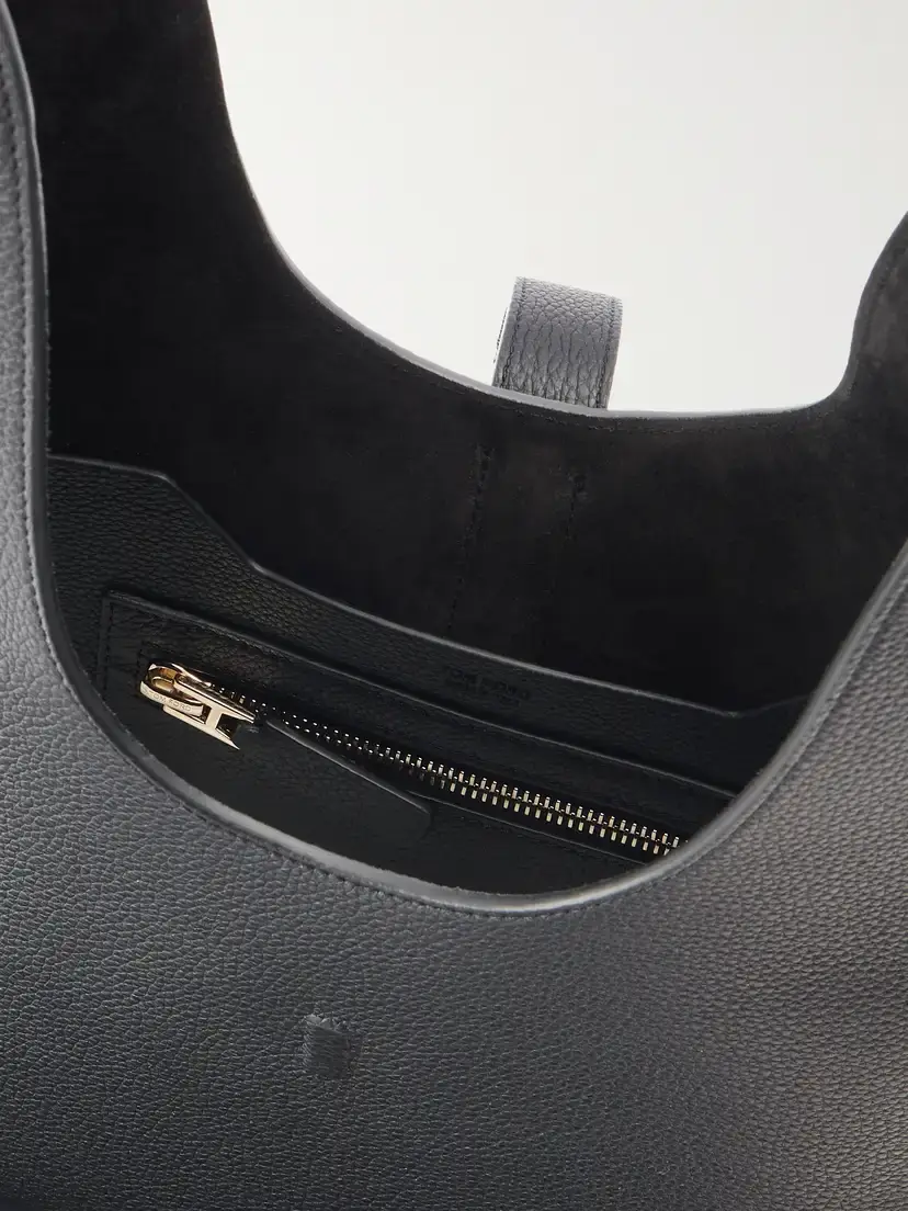 Tom Ford Kara T-embellished Medium Suede Shoulder Bag | Thumbnail 5 Tom Ford Kara T-embellished Medium Suede Shoulder Bag | Thumbnail 5