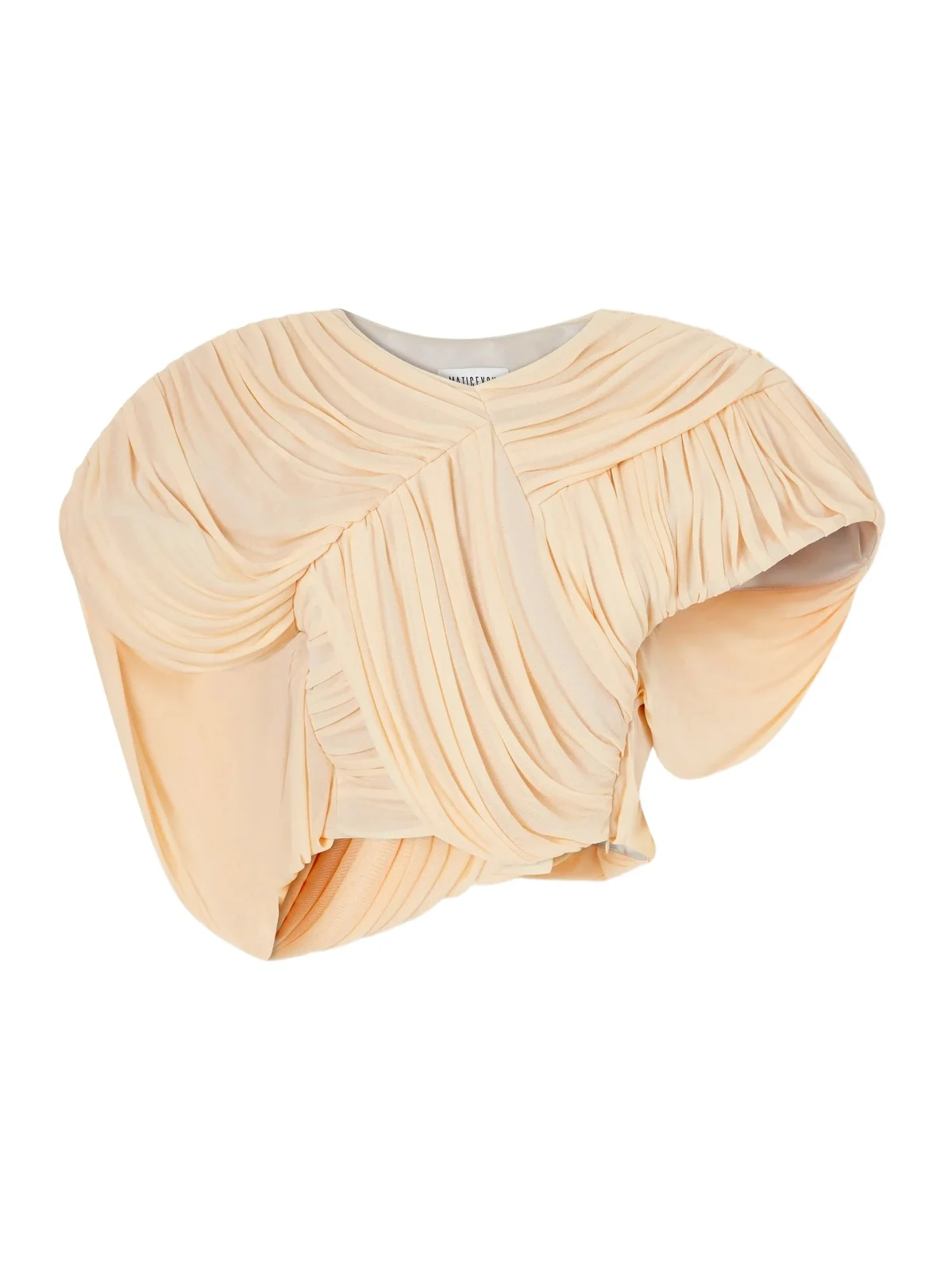 Draped Chiffon Blouse