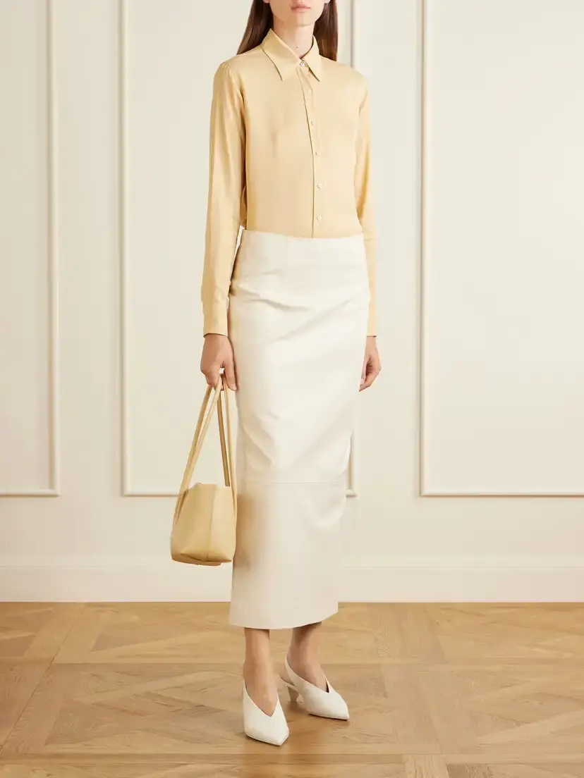 Jil Sander Satin Shirt | Thumbnail 2 Jil Sander Satin Shirt | Thumbnail 2