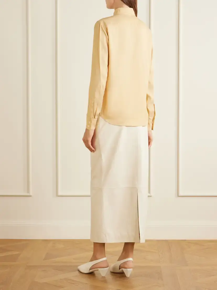 Jil Sander Satin Shirt | Thumbnail 3 Jil Sander Satin Shirt | Thumbnail 3