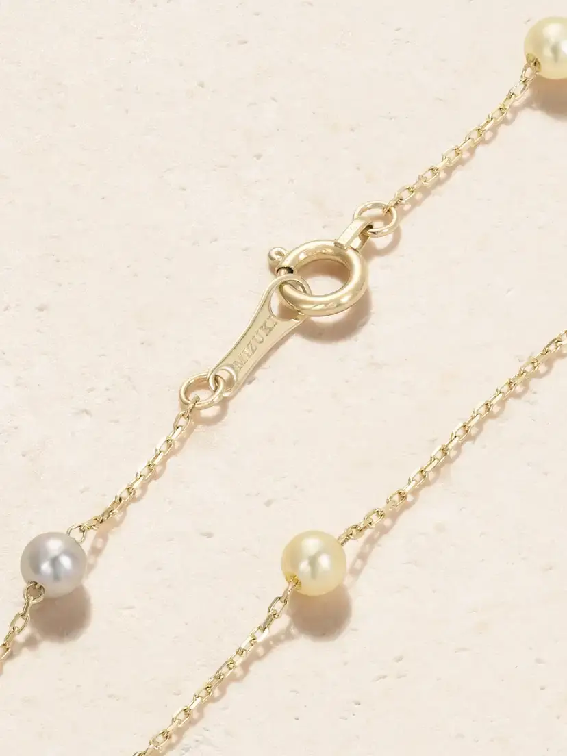 Mizuki 14-karat Gold Pearl Bracelet | Thumbnail 3 Mizuki 14-karat Gold Pearl Bracelet | Thumbnail 3