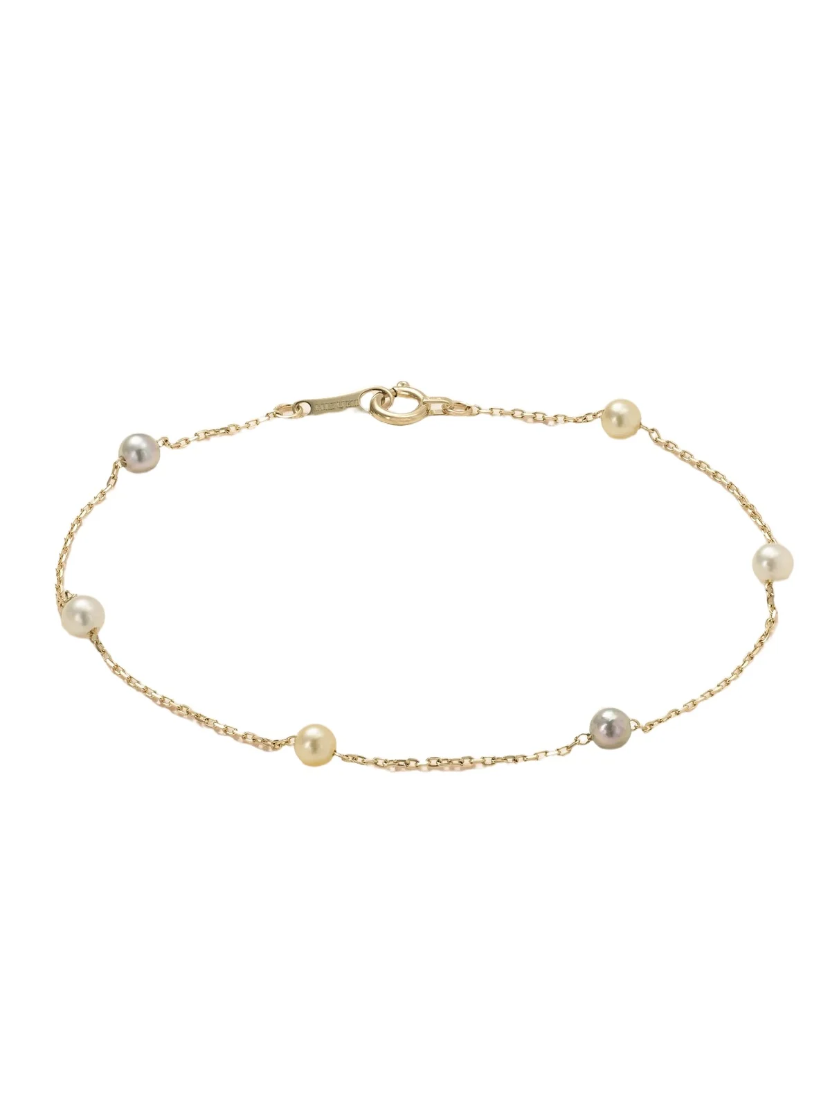 14-karat Gold Pearl Bracelet