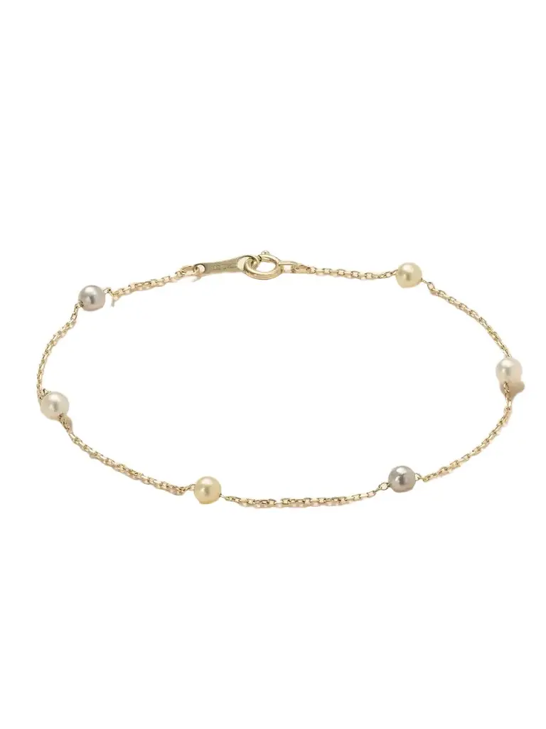 14-karat Gold Pearl Bracelet 14-karat Gold Pearl Bracelet