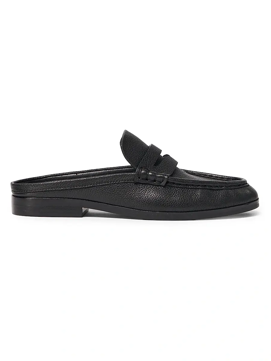 Simkhai Women's Dean Pebbled Leather Mules - Black | Image 1 Simkhai Women's Dean Pebbled Leather Mules - Black | Image 1