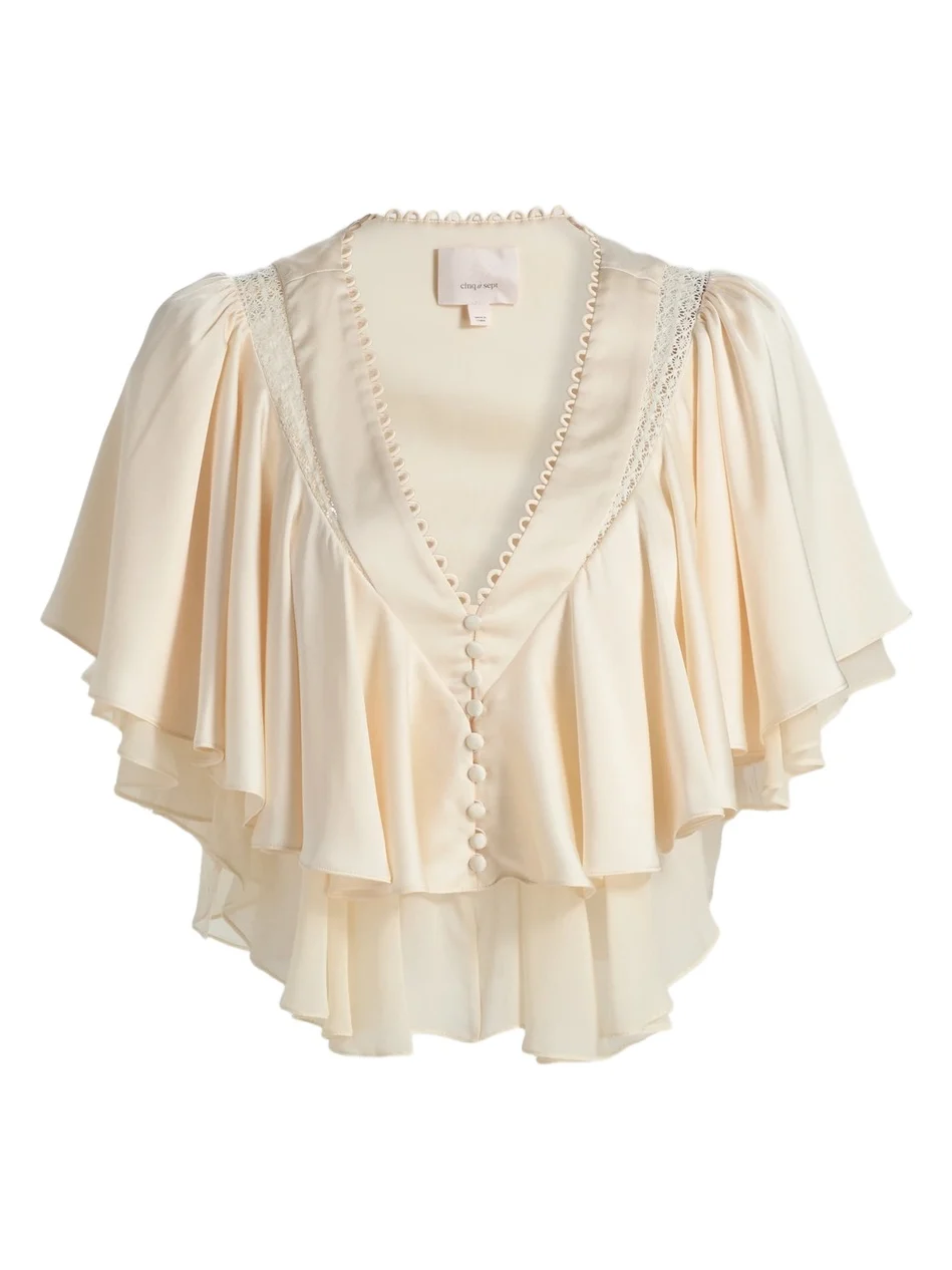 Women's Mary Flounce Top Women's Mary Flounce Top