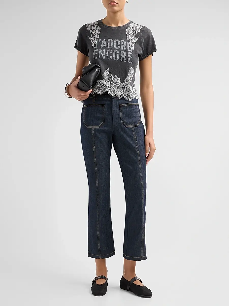 Cinq à Sept Women's Jadore Encore T-Shirt | Thumbnail 2 Cinq à Sept Women's Jadore Encore T-Shirt | Thumbnail 2
