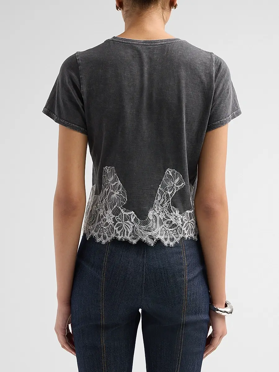 Cinq à Sept Women's Jadore Encore T-Shirt | Thumbnail 3 Cinq à Sept Women's Jadore Encore T-Shirt | Thumbnail 3