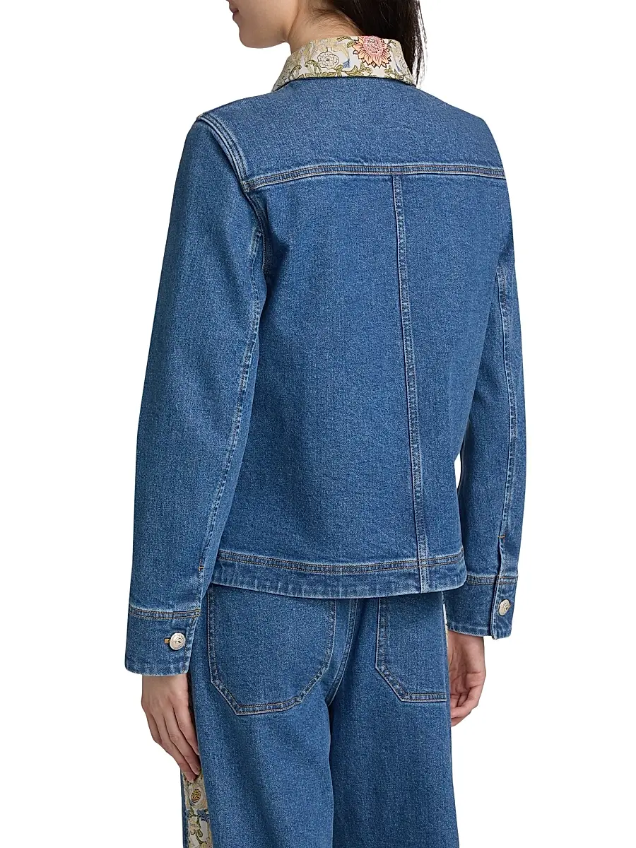 Cinq à Sept Women's Dalton Denim Jacket | Thumbnail 5 Cinq à Sept Women's Dalton Denim Jacket | Thumbnail 5