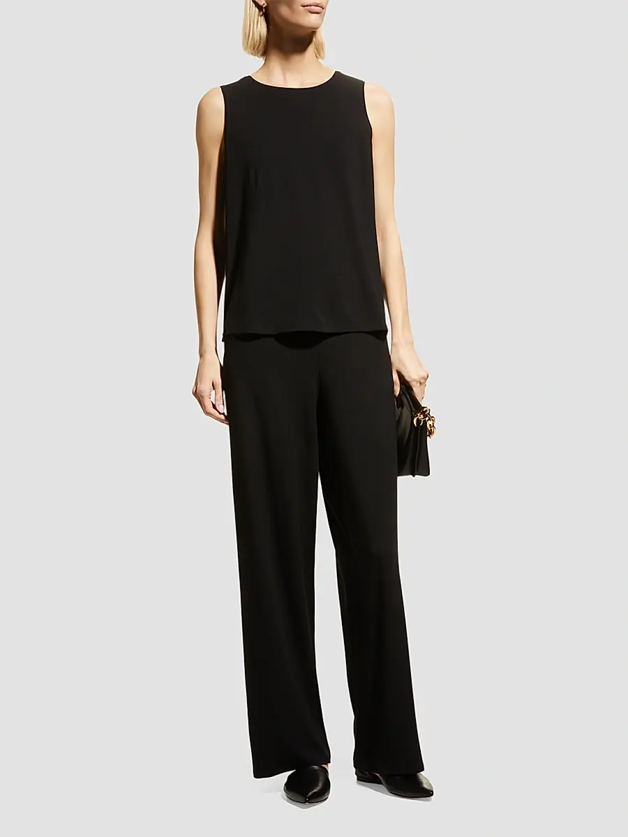 Eileen Fisher Women's Roundneck Tank | Thumbnail 2 Eileen Fisher Women's Roundneck Tank | Thumbnail 2