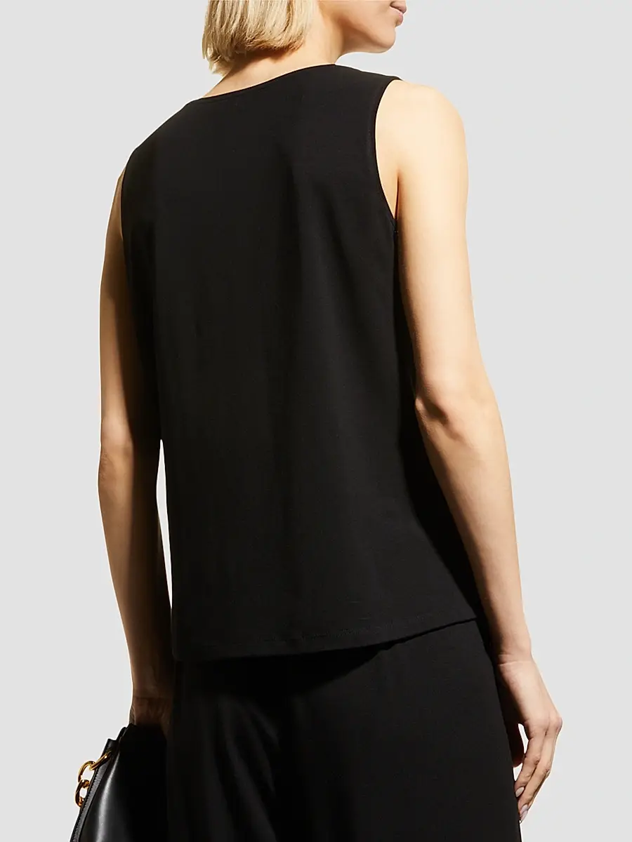 Eileen Fisher Women's Roundneck Tank | Thumbnail 3 Eileen Fisher Women's Roundneck Tank | Thumbnail 3
