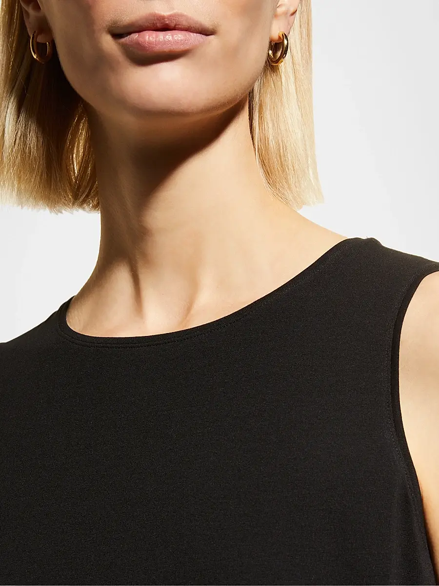 Eileen Fisher Women's Roundneck Tank | Thumbnail 7 Eileen Fisher Women's Roundneck Tank | Thumbnail 7