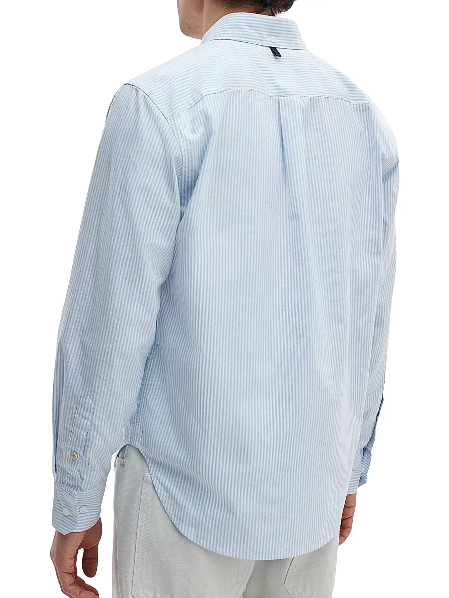 rag & bone Men's Oxford Cotton Button-Down Shirt | Thumbnail 3