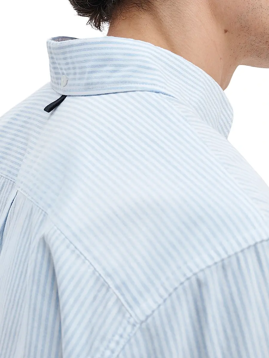 rag & bone Men's Oxford Cotton Button-Down Shirt | Thumbnail 4