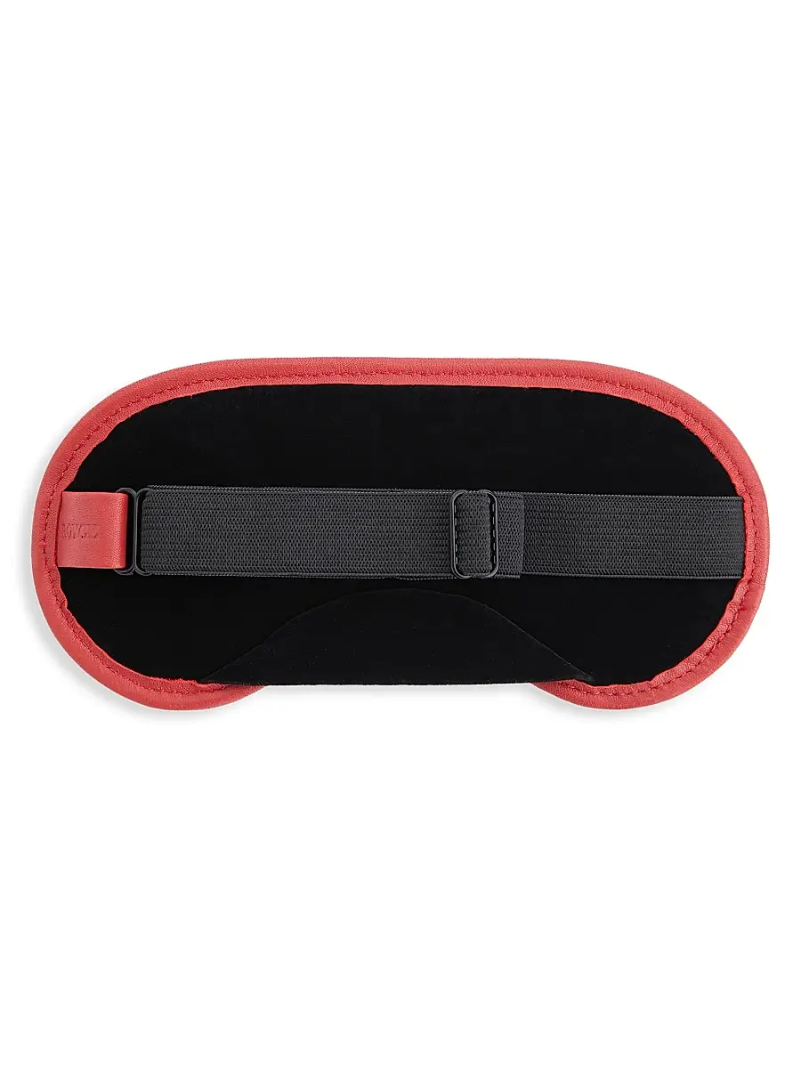 Royce New York Unisex Luxe Leather Sleep Mask | Thumbnail 2