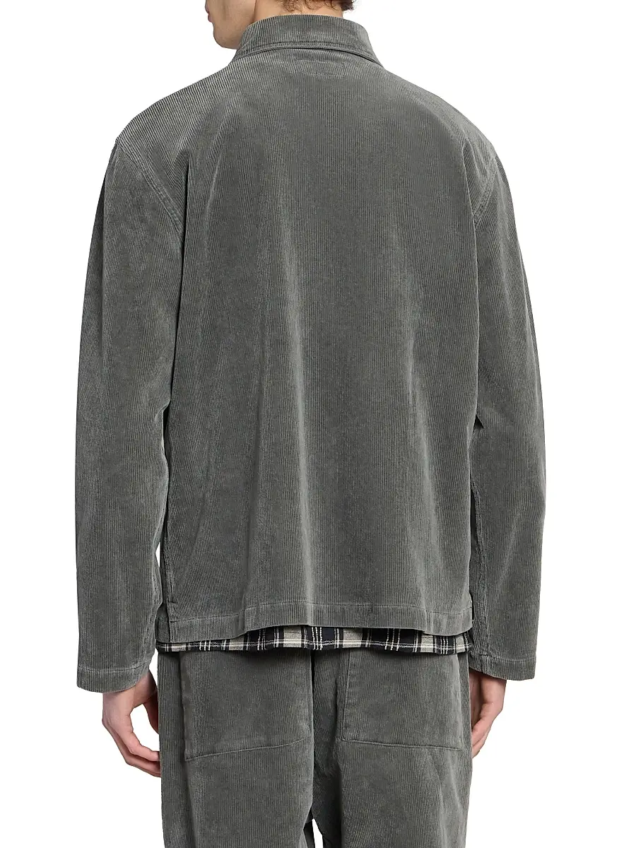 OFFICINE GÉNÉRALE Men Byron Washed Cotton Corduroy Jacket | Thumbnail 5 OFFICINE GÉNÉRALE Men Byron Washed Cotton Corduroy Jacket | Thumbnail 5