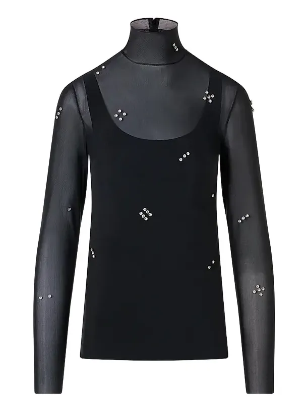 Women's Diamond Dice Dot Top