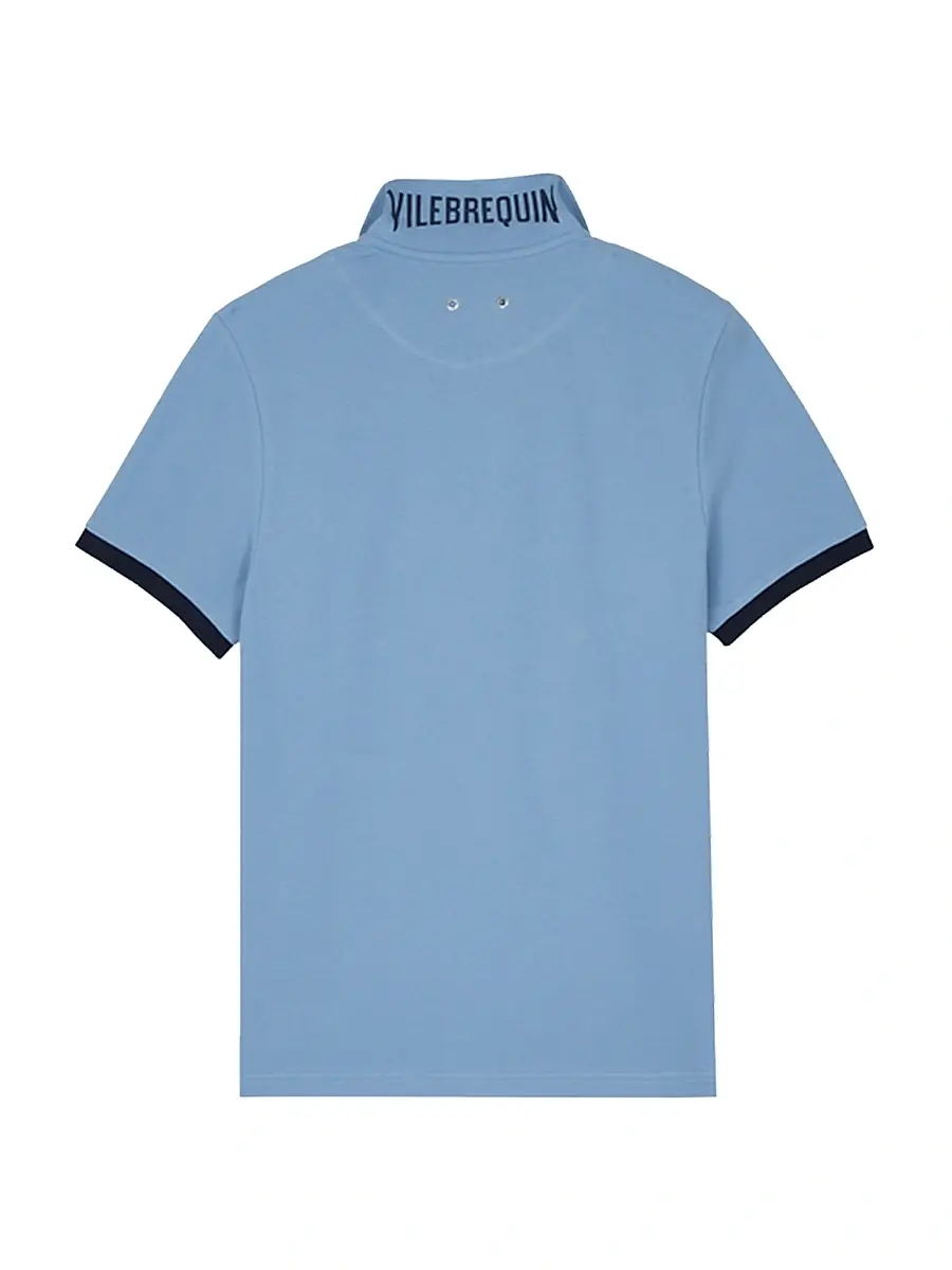 Vilebrequin Men's Palan Cotton Polo | Thumbnail 3 Vilebrequin Men's Palan Cotton Polo | Thumbnail 3
