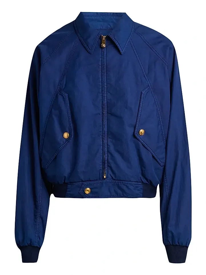 Men's Overdyed Medusa Cotton Gabardine Jacket Men's Overdyed Medusa Cotton Gabardine Jacket