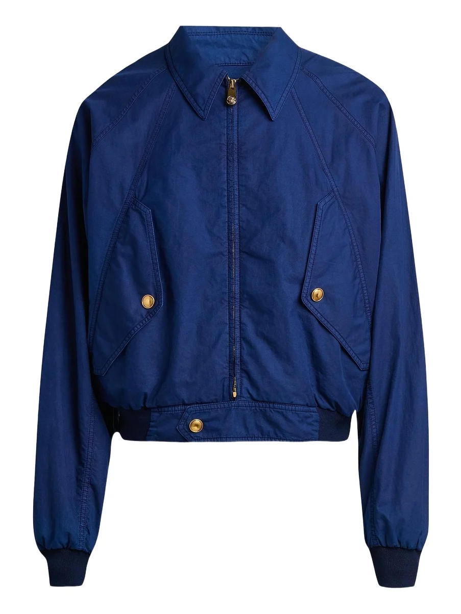 Versace Men's Overdyed Medusa Cotton Gabardine Jacket