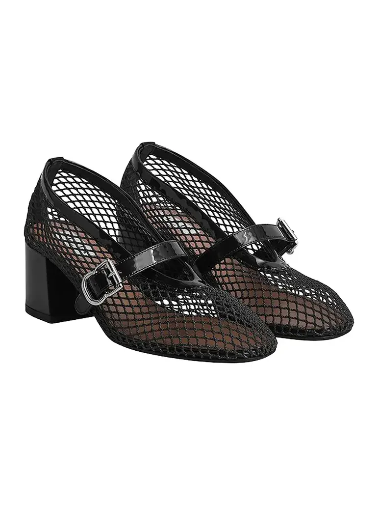 Alaïa Fishnet Pump