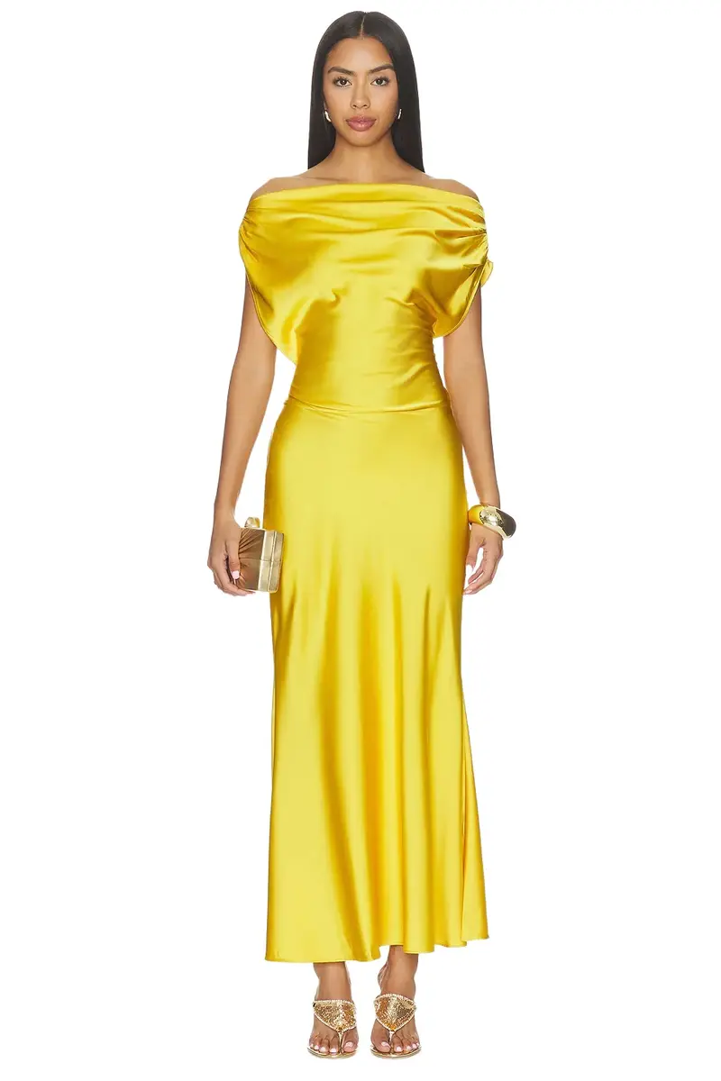 Kahlo Satin Maxi Dress Kahlo Satin Maxi Dress
