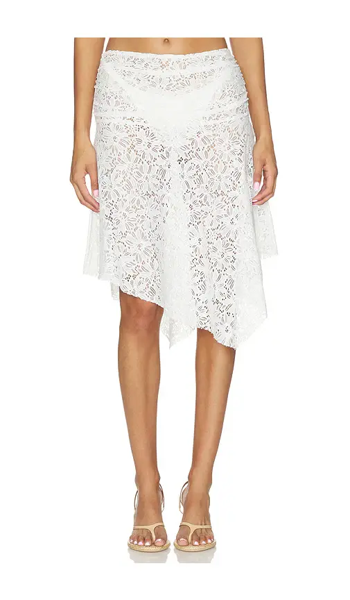 SNDYS Lilu Lace Midi Skirt | Image 1 SNDYS Lilu Lace Midi Skirt | Image 1