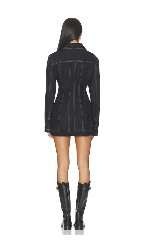 LIONESS Rider Denim Mini Dress | Thumbnail 3 LIONESS Rider Denim Mini Dress | Thumbnail 3