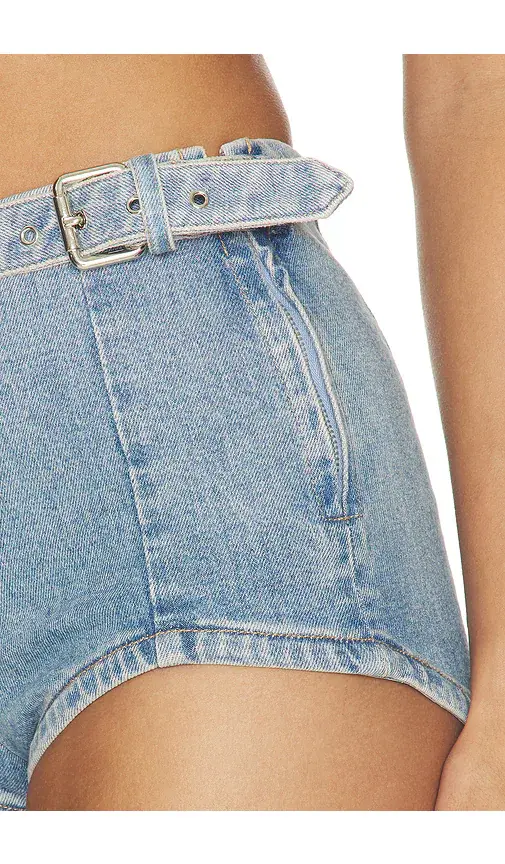Retrofête Oleeara Denim Short | Thumbnail 6