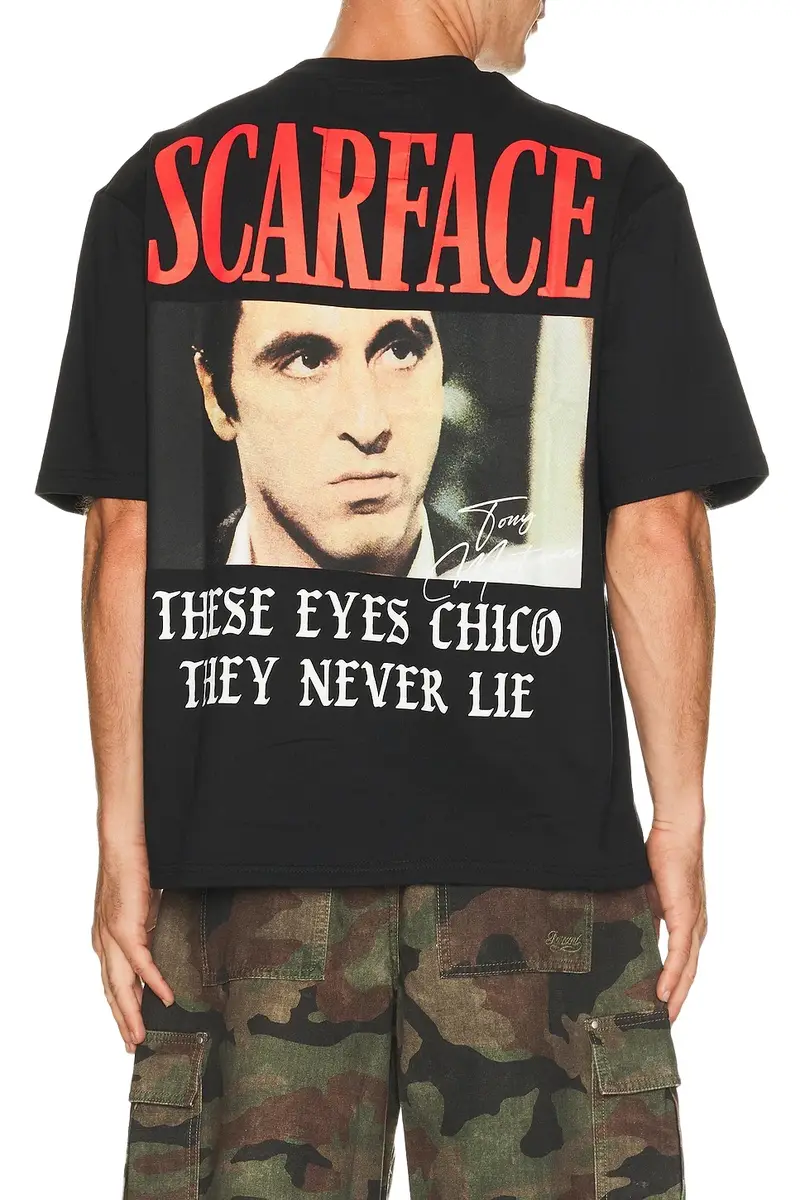 Scarface Heavy Terry Tee Scarface Heavy Terry Tee