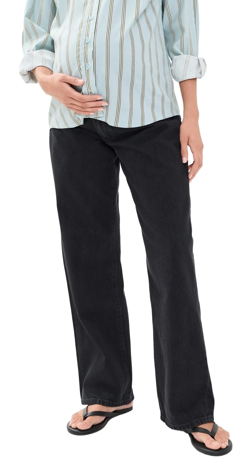 The Ryan Low Slung Baggy Maternity Jeans