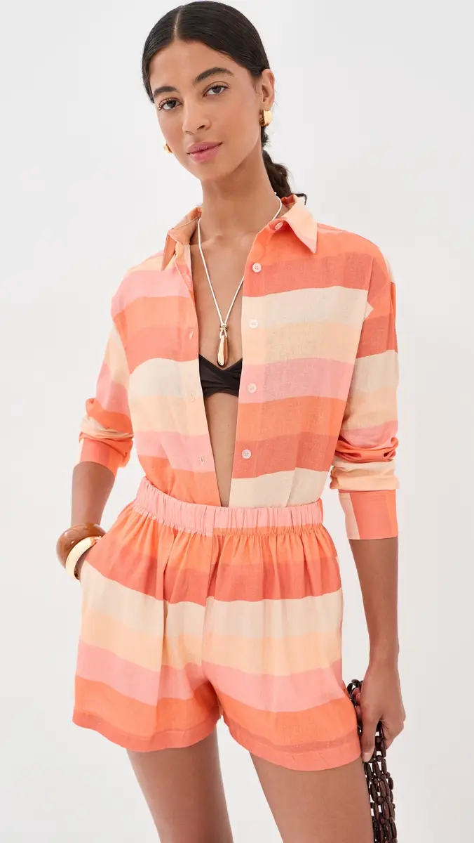 LE BOP Ombre Button Down Shirt | Thumbnail 2 LE BOP Ombre Button Down Shirt | Thumbnail 2