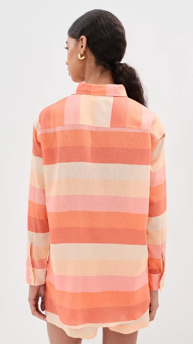 LE BOP Ombre Button Down Shirt | Thumbnail 3 LE BOP Ombre Button Down Shirt | Thumbnail 3