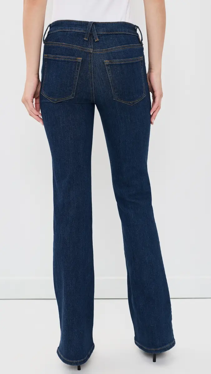GOOD AMERICAN Good Low Rise Bootcut Jeans | Thumbnail 3 GOOD AMERICAN Good Low Rise Bootcut Jeans | Thumbnail 3