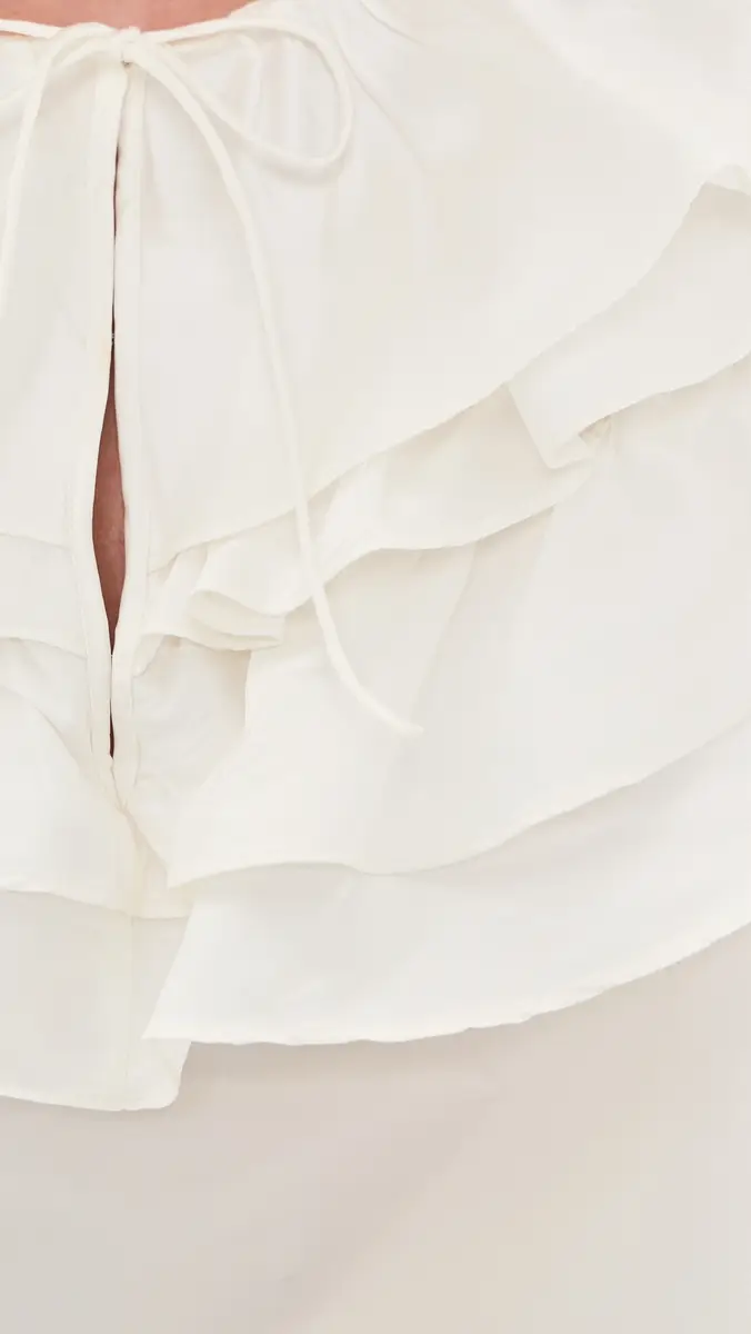 Aknvas Linda Taffeta Cape Top | Thumbnail 6 Aknvas Linda Taffeta Cape Top | Thumbnail 6