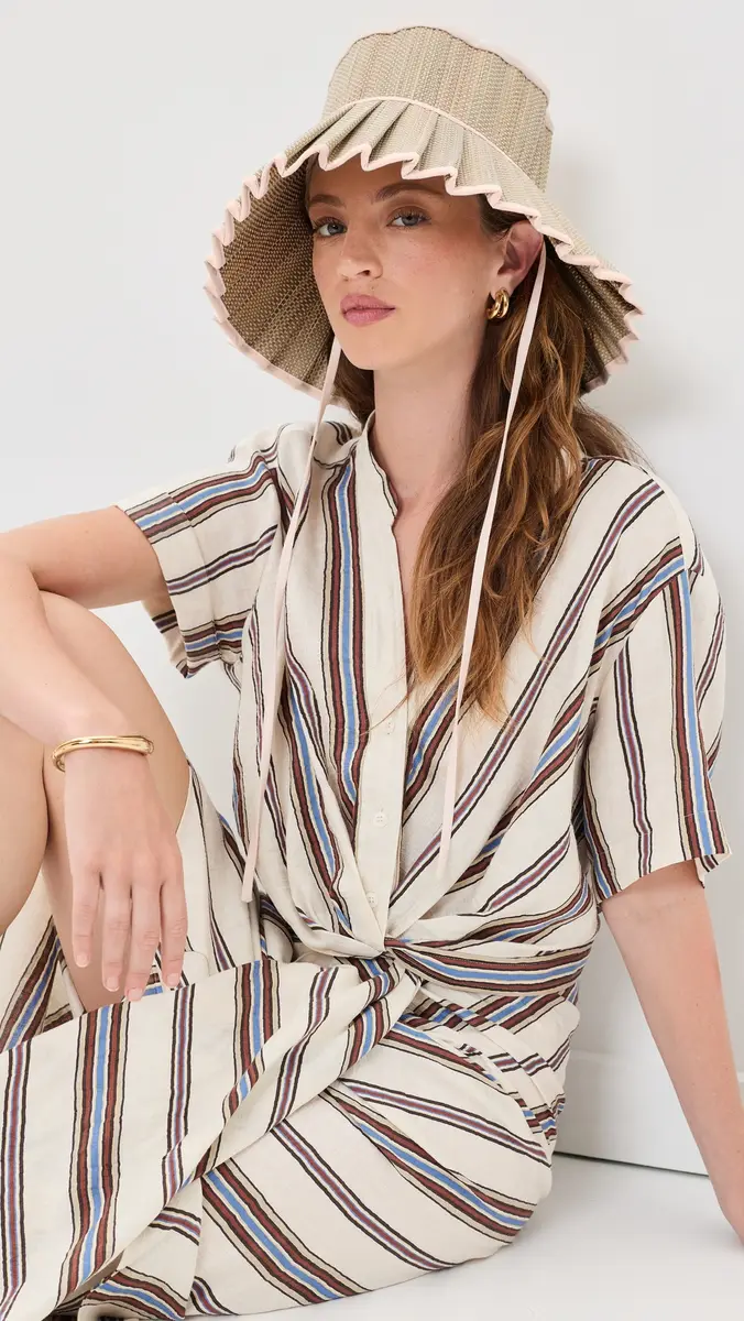 Lorna Murray Whitehaven Capri Packable Straw Hat | Thumbnail 3 Lorna Murray Whitehaven Capri Packable Straw Hat | Thumbnail 3