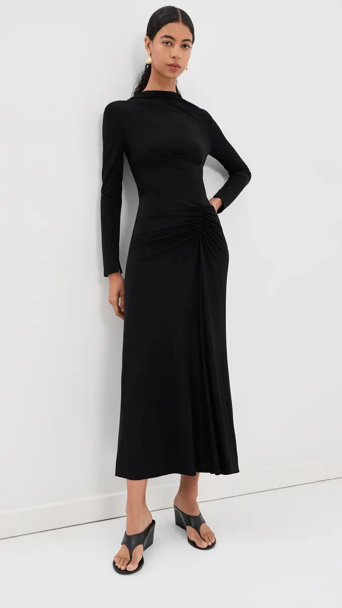Simkhai Ferrera Midi Dress | Thumbnail 2 Simkhai Ferrera Midi Dress | Thumbnail 2