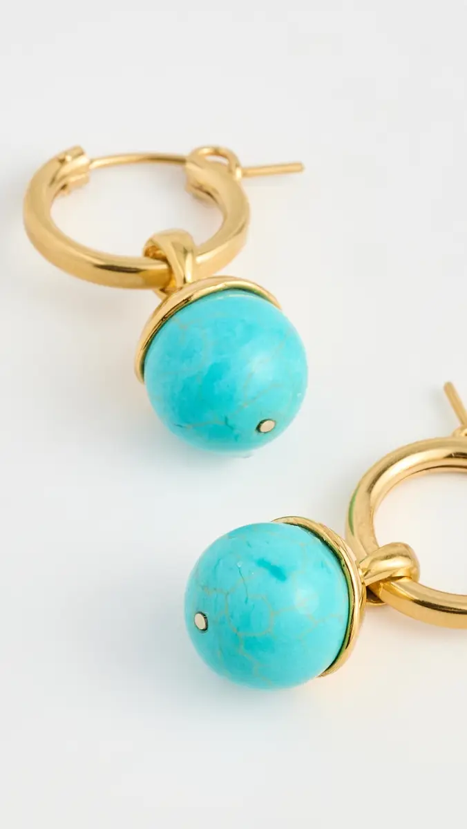 CHAN LUU Bell Hoop Earrings | Thumbnail 4 CHAN LUU Bell Hoop Earrings | Thumbnail 4