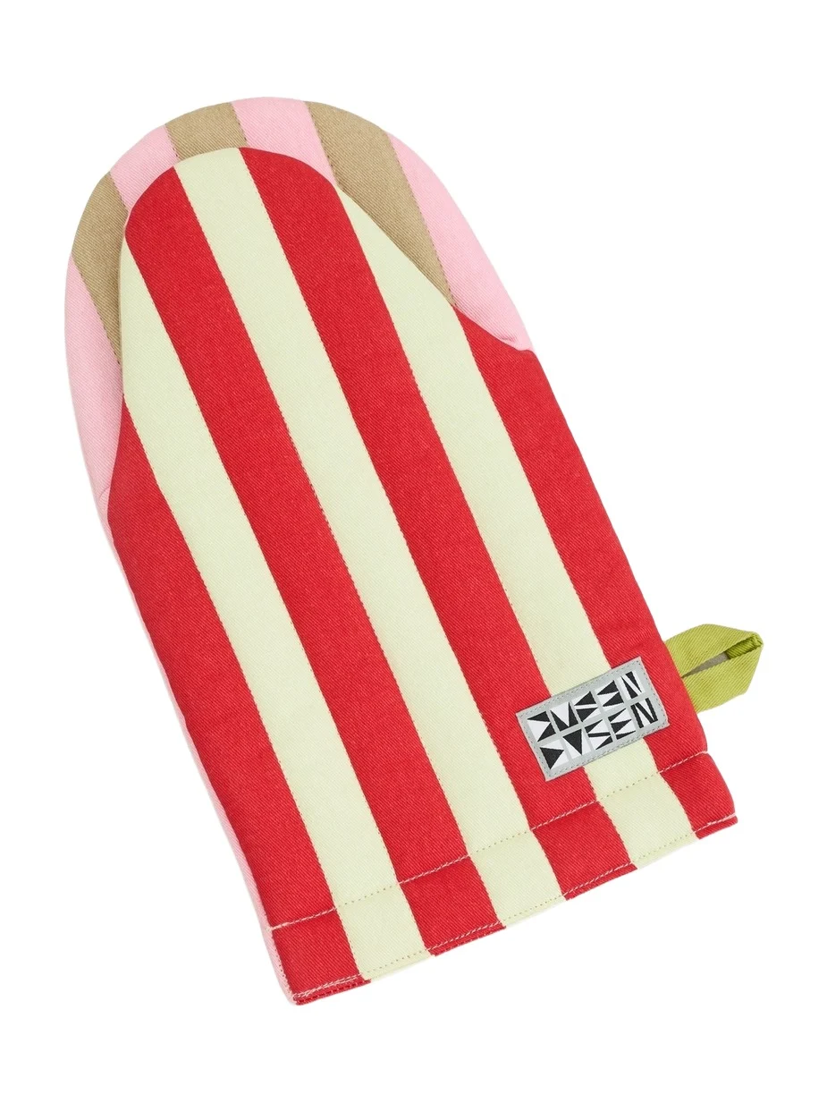 Striped Oven Mitt Striped Oven Mitt