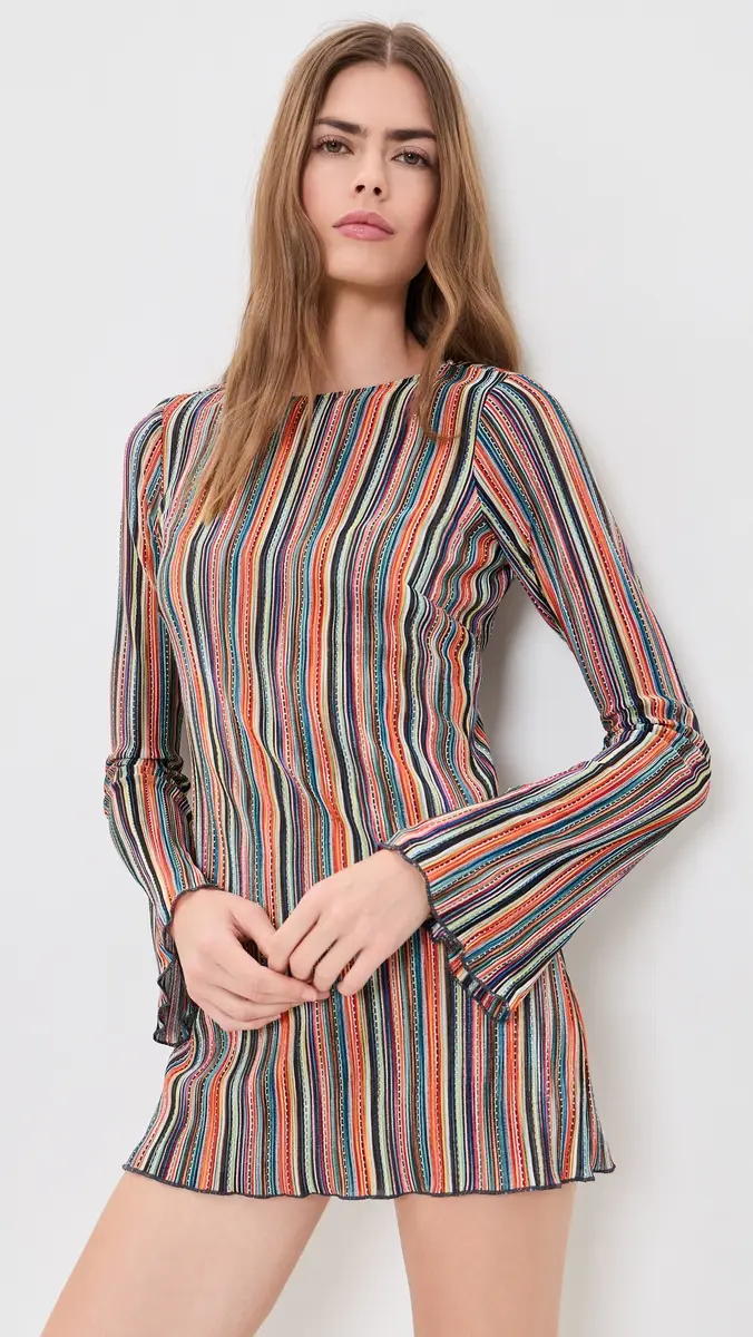 Show Me Your Mumu Drifter Mini Dress | Thumbnail 2 Show Me Your Mumu Drifter Mini Dress | Thumbnail 2