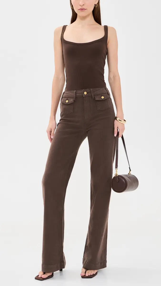 PAIGE Leenah Mini Patch Pockets Jeans | Thumbnail 5 PAIGE Leenah Mini Patch Pockets Jeans | Thumbnail 5