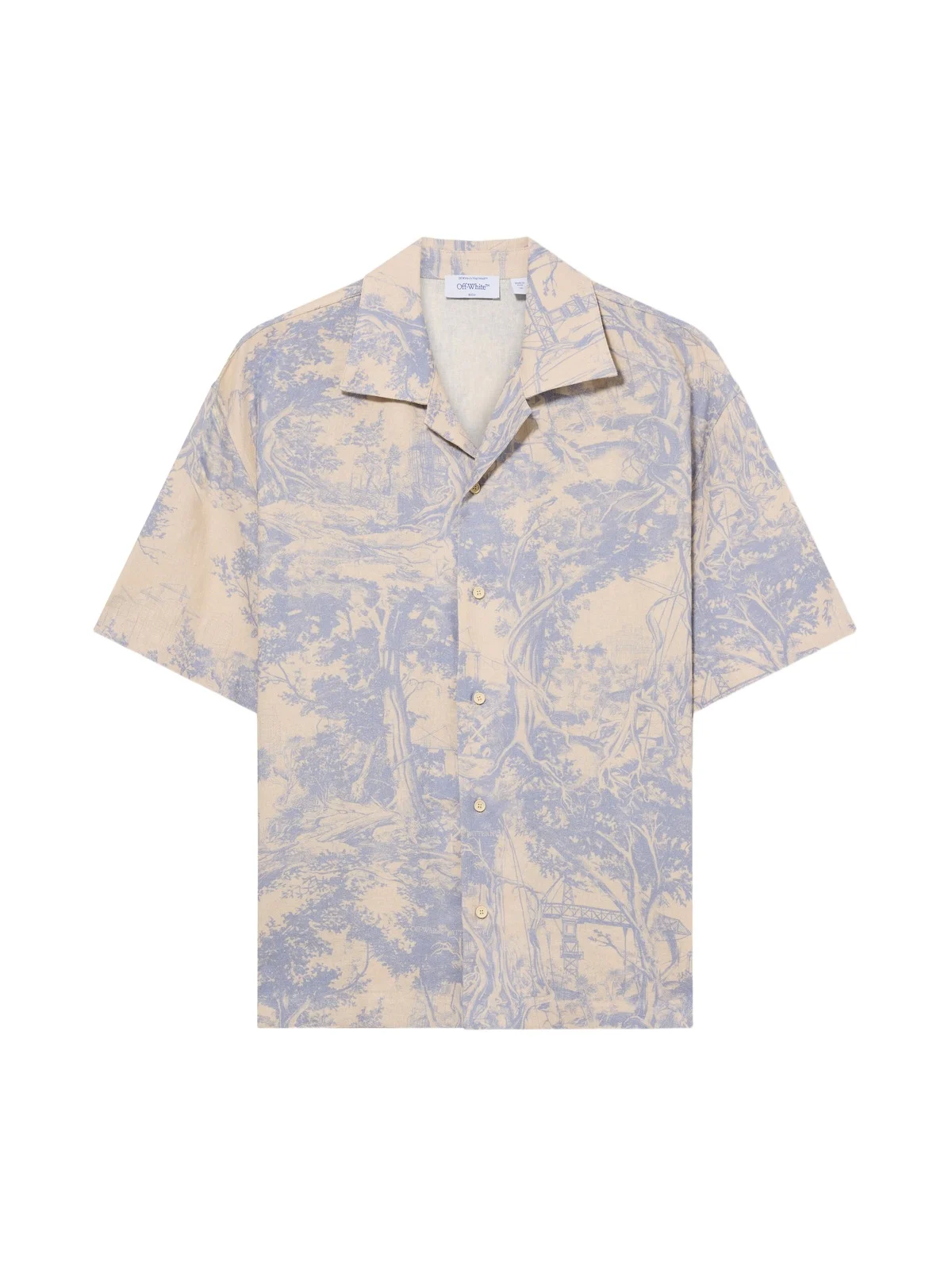 City Nature Linen Bowling Shirt City Nature Linen Bowling Shirt