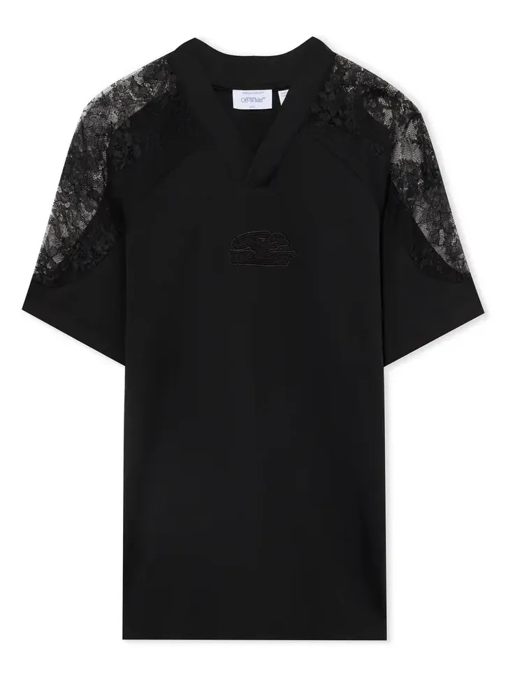 Lace Insert Soccer Dress