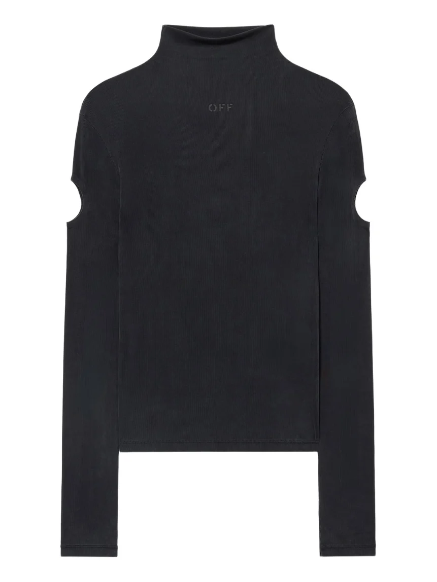 Cupro Rib Meteor Long Sleeve Top