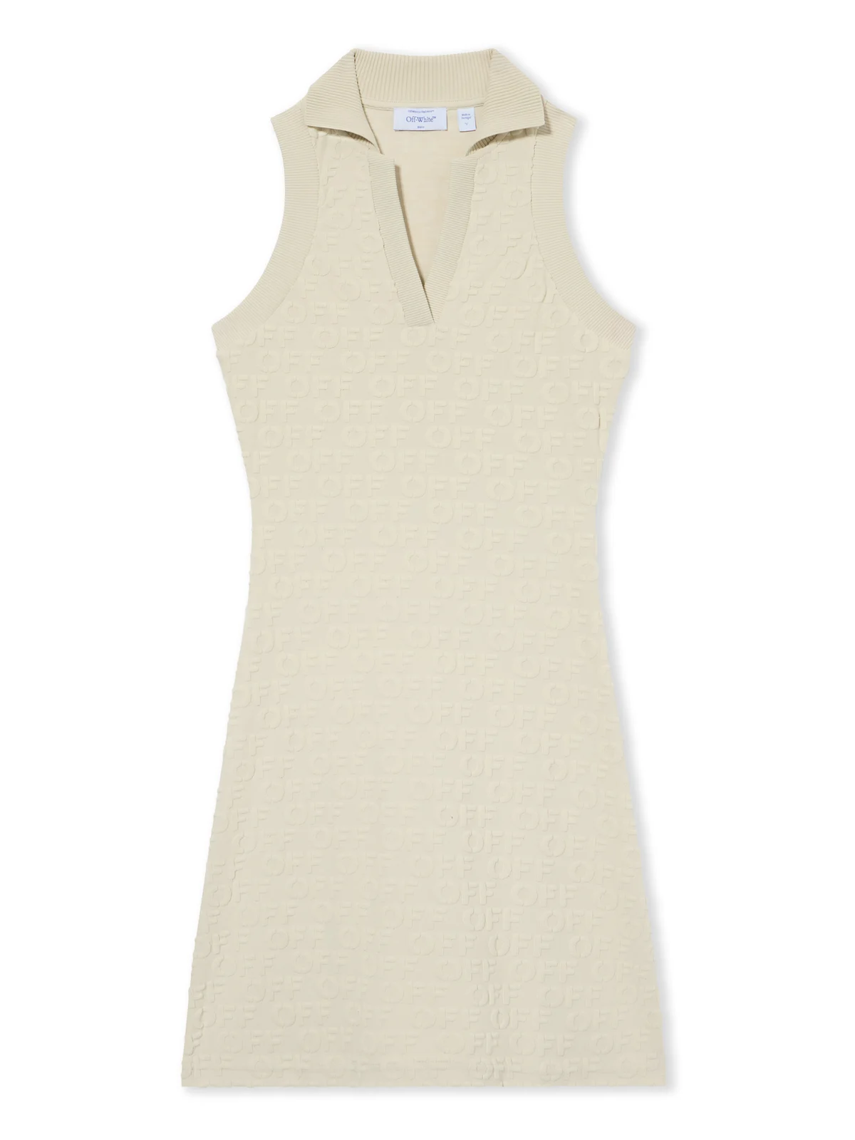 Off-White Terry Off Polo Dress