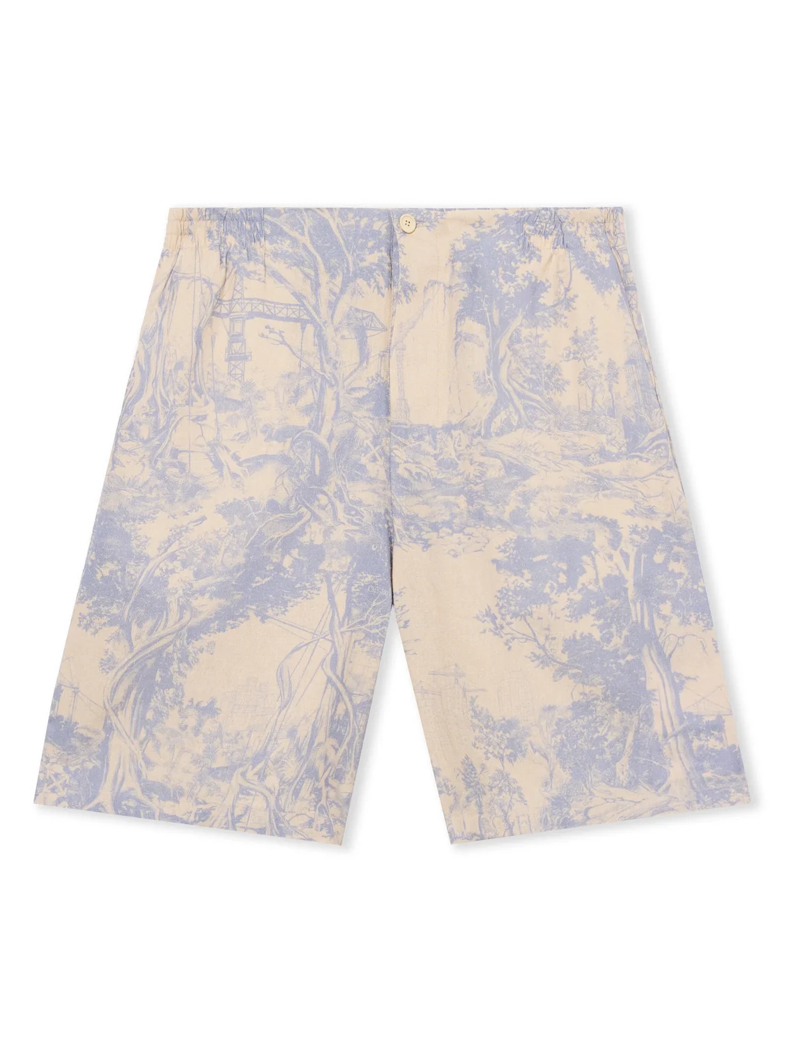 City Nature Linen Bowling Shorts City Nature Linen Bowling Shorts