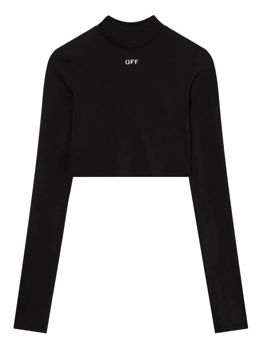 Off-White Off Stamp Sec Skin Crop Turtle