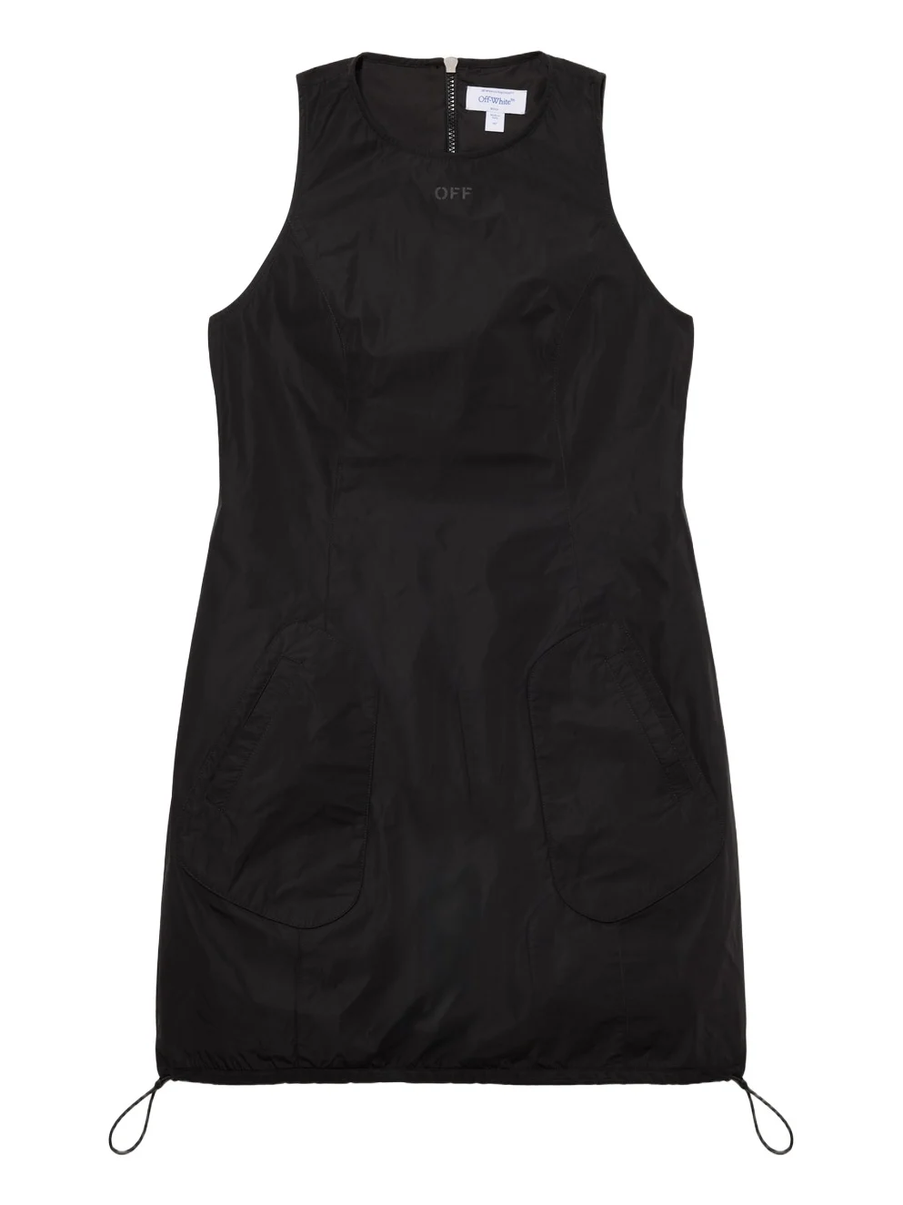 Tech Taffeta Pocket Mini Dress