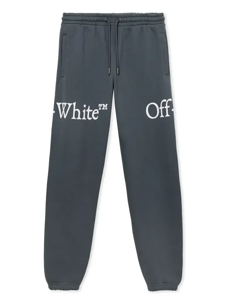 Off-White Bookish Scarf Cuffed Sweatpants