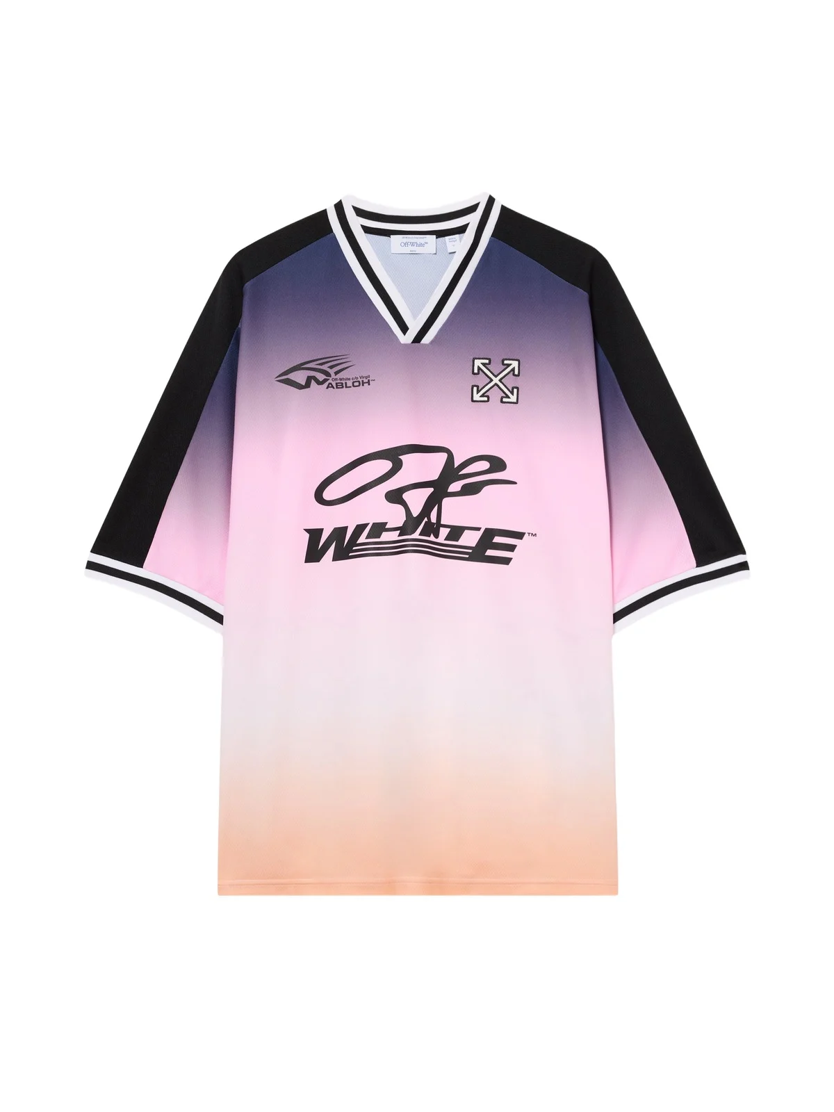 Off-White Degrade Soccer T-Shirt