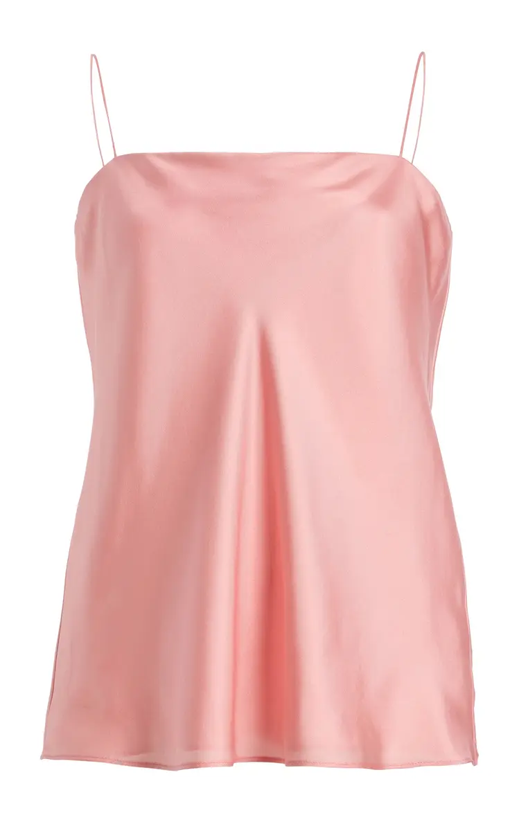 Another Tomorrow Camisole Silk Top | Thumbnail 6